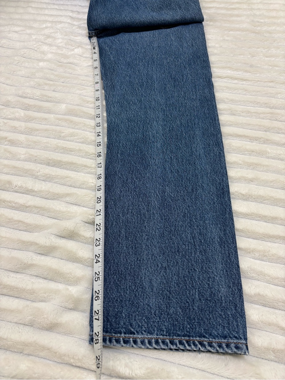 Agolde 90s mid rise jeans 100% cotton sz 26 - Picture 10 of 12